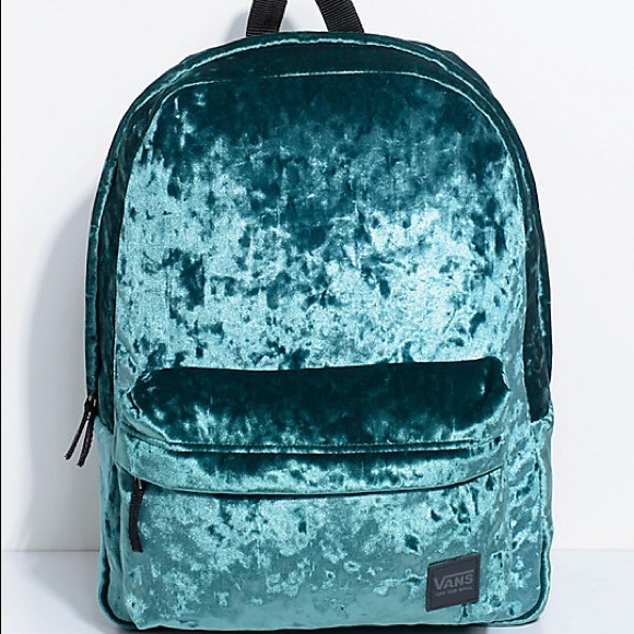 vans velvet backpack